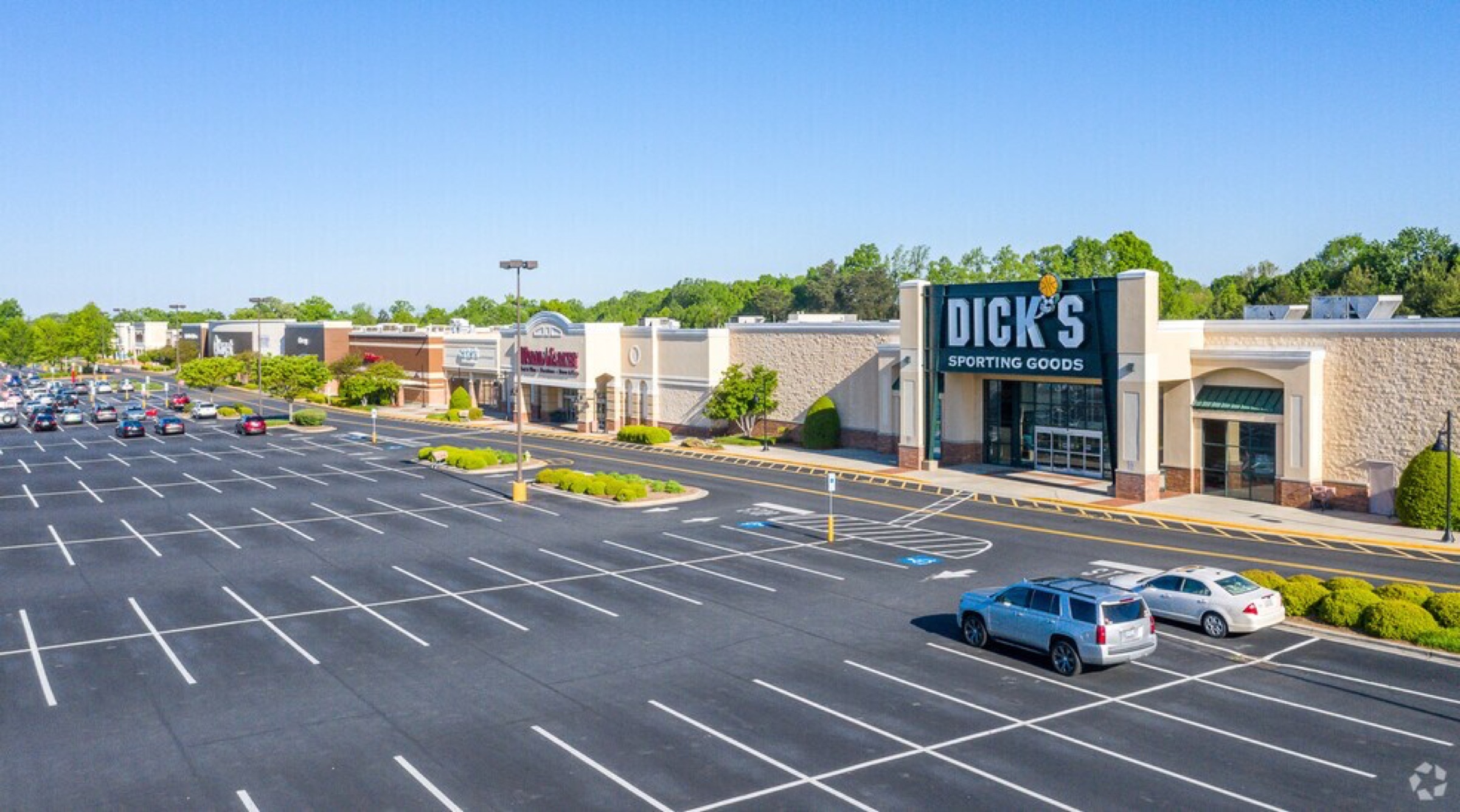Commercial property photographed on site.